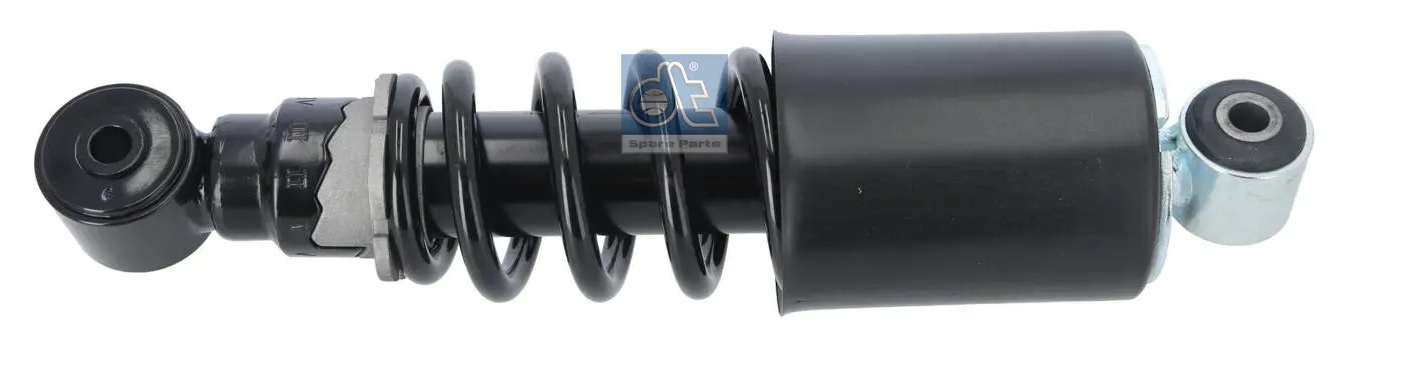 Tlumič pérování kabiny zadní O/O 25,4x284/351 s pružinou MAN TGA od 2000, TGS/TGX od 2006