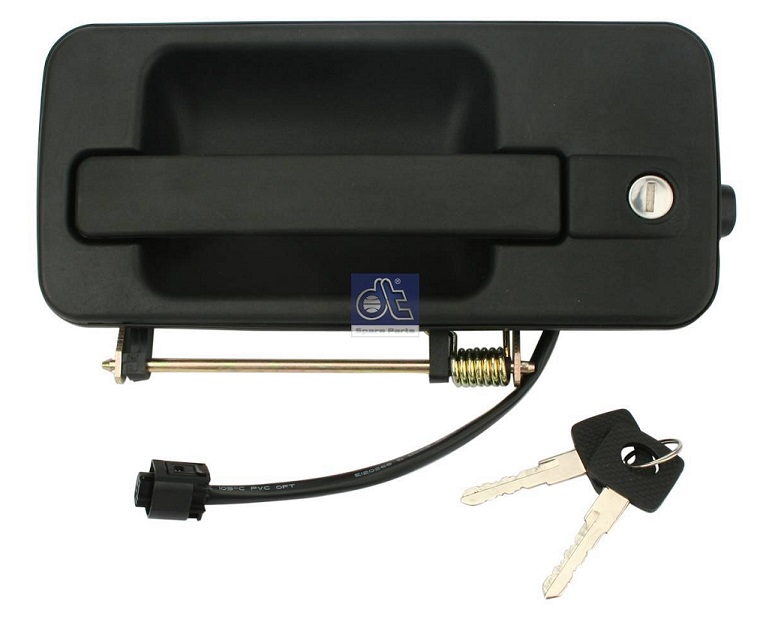 Klika dveří vnější s vložkou a klíčem L MERCEDES  Actros 2/3 943.899