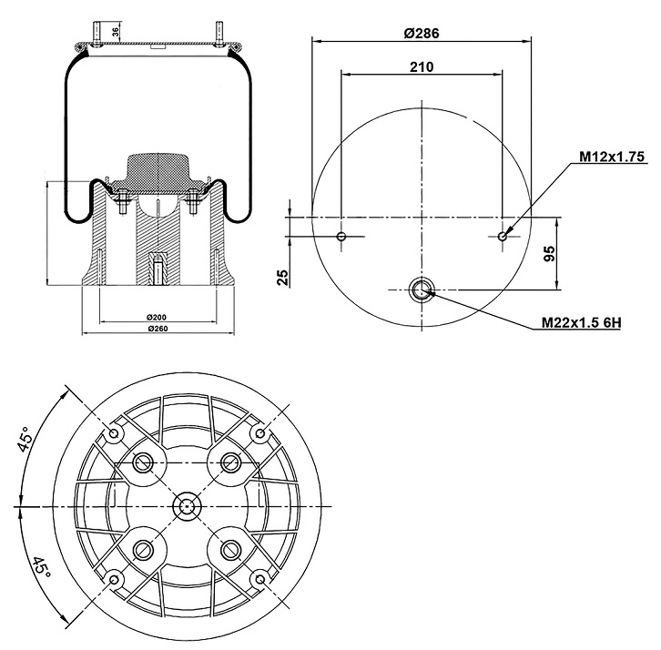 Filtr paliva CAT C3.4B C4.4 C6.6 C7.1, 416F 420F 428F 430F 432F 434F 444F 450F, 311F 312D