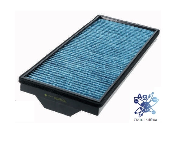 Filtr vzduchu kabiny + aktivní uhlí a stříbro MERCEDES Atego, Axor