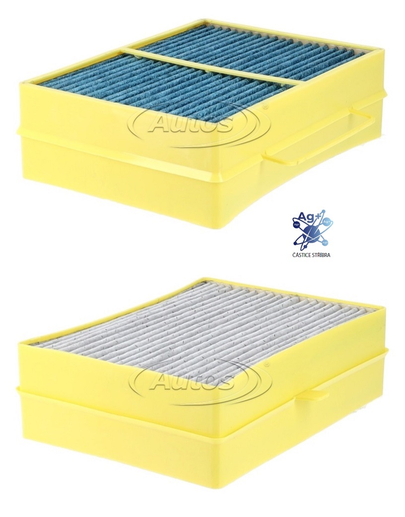 Filtr vzduchu kabiny + aktivní uhlí a stříbro SCANIA P,G,R,T od 2004