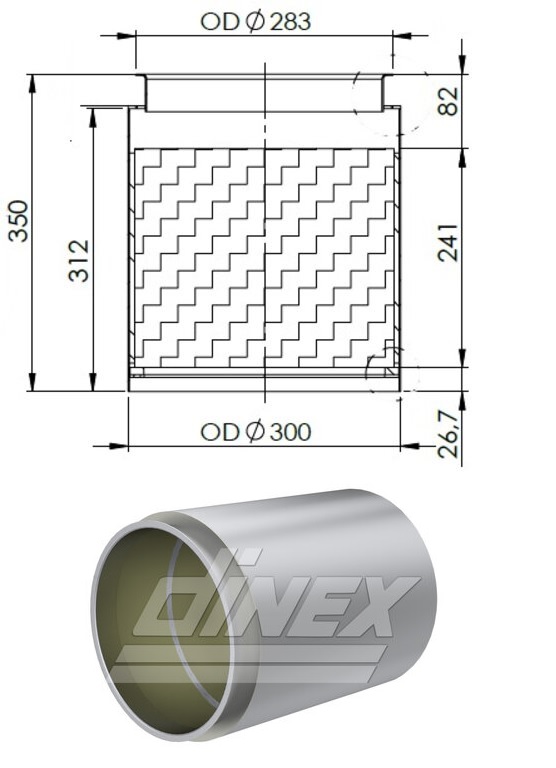 Filtr pevných částic DPF - repas IVECO E.Cargo Euro 6