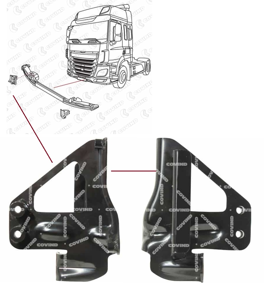 Držák předního nárazníku P DAF XF106/CF6 Euro 6 