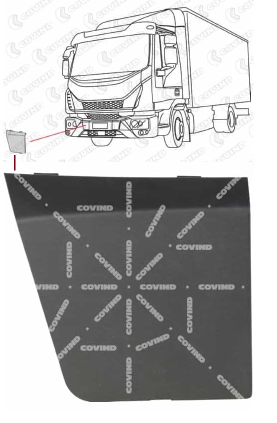 Kryt nárazníku P IVECO E.Cargo 195 od 2015