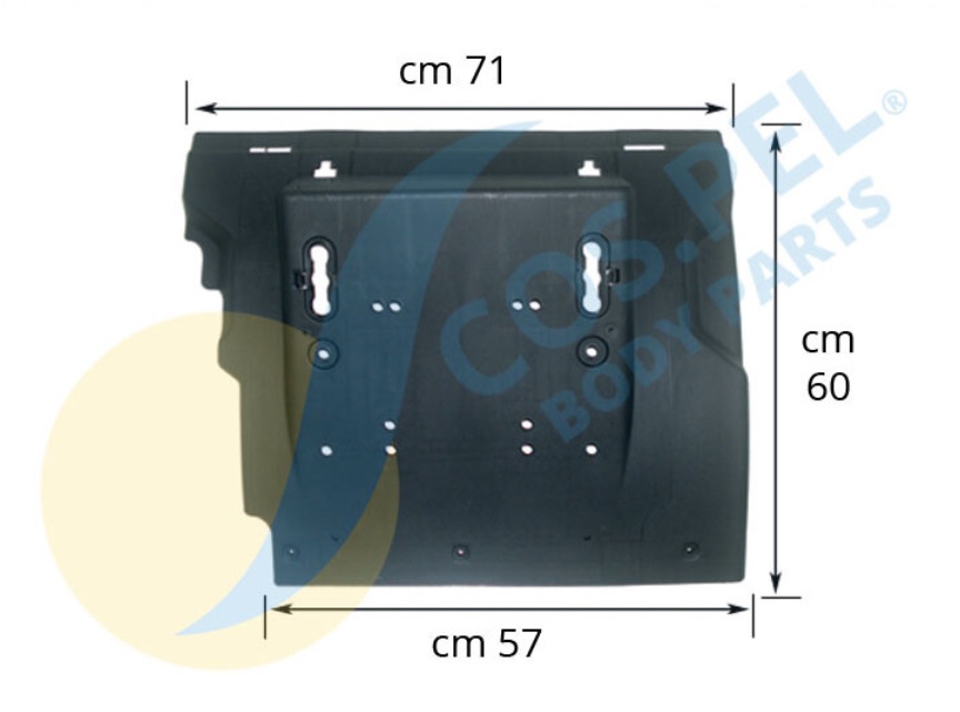 Blatník zadní L díl přední RVI Premium 2 od 10.2005, Kerax od 06.1997