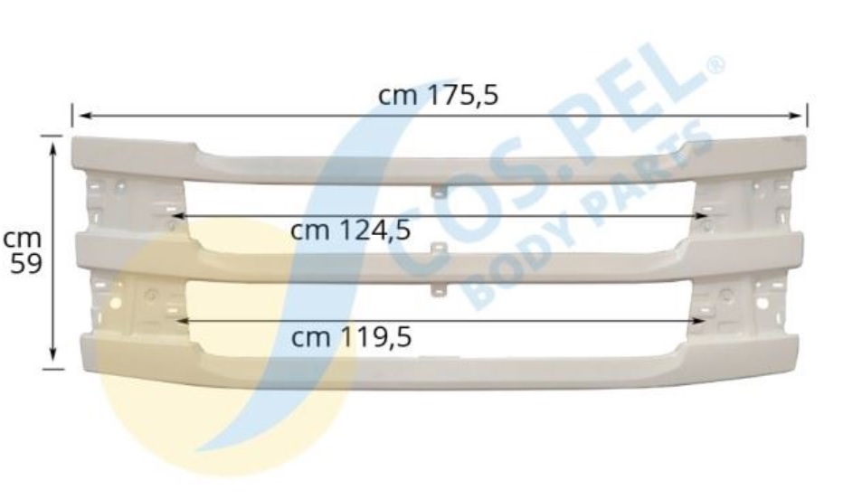 Maska kabiny horní SCANIA  L,P,G,R,S Euro 6 od 08.2016
