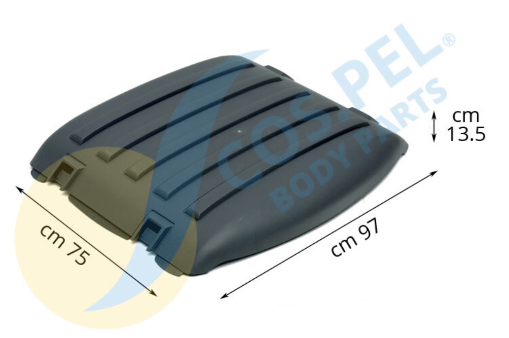 Blatník zadní horní díl - nízký L/P SCANIA P,G,R,T,94, 114,124,144,164