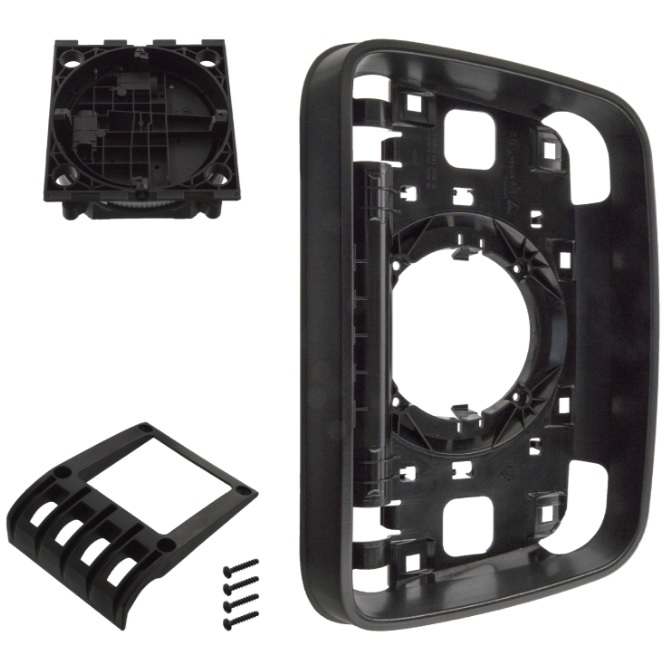 Kryt hlavního zrcadla 370x245x105 P DAF LF, RVI Midlum, VOLVO FL, FE