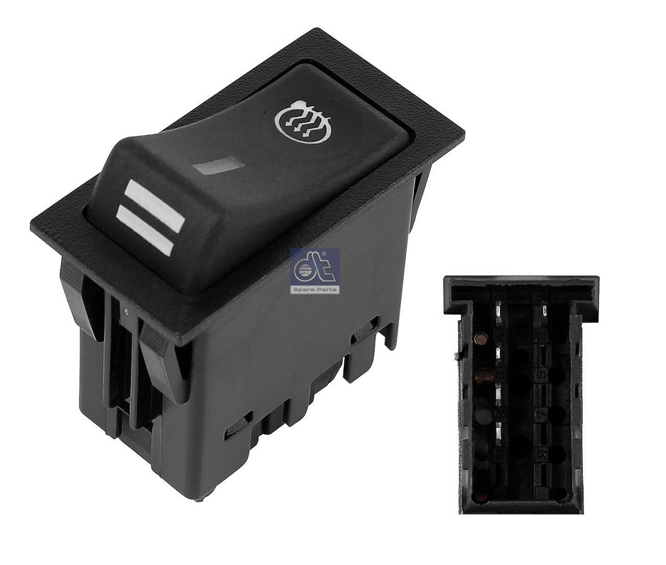 Přepínač kolébkový vyhřívání zrcadel MAN M/F2000, NEOPLAN Lion's City/Classic/Coach, Star 