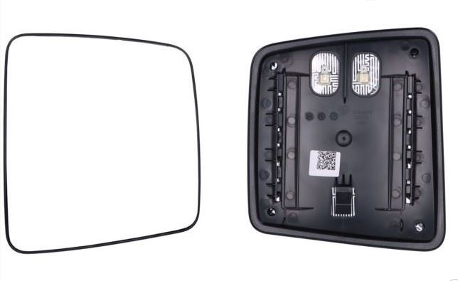 Sklo širokoúhlého zrcadla 24V R300 P SCANIA P,G,R,T Euro 6