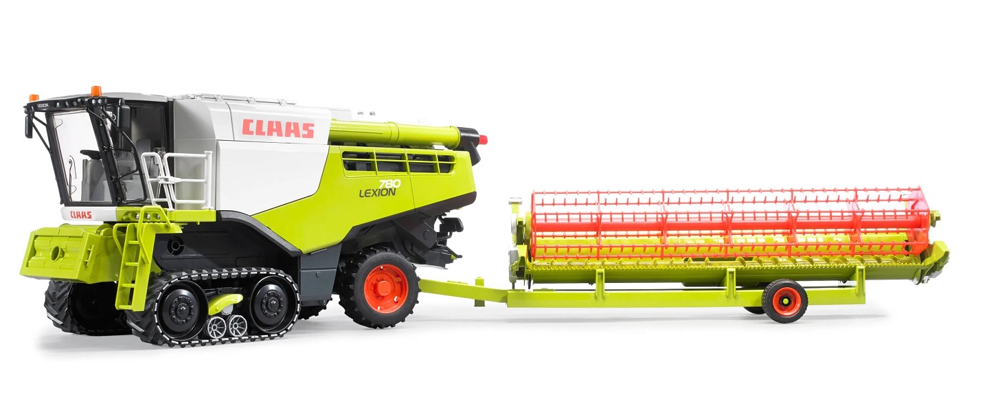 Model kombajnu CLAAS Lexion 780 s příslušenstvím, 1:16 plast