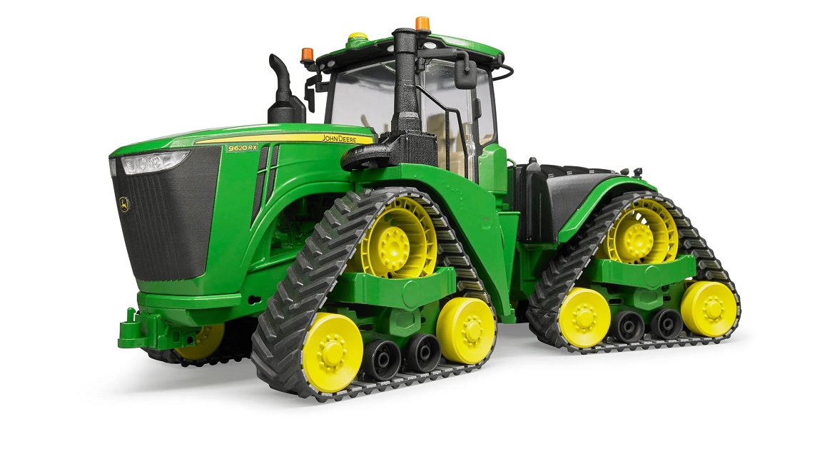 Model pásového traktoru  JOHN DEERE 9620 RX, 1:16 plast