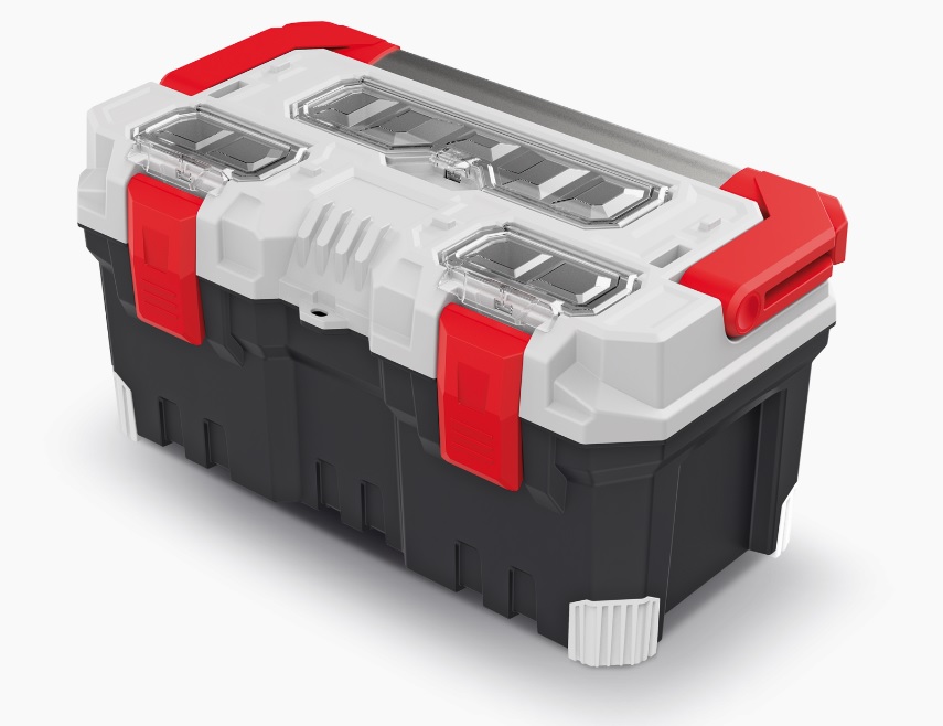 Box na nářadí TITAN PLUS TOOLBOX 50 - 496x258x240 s hliníkovým madlem