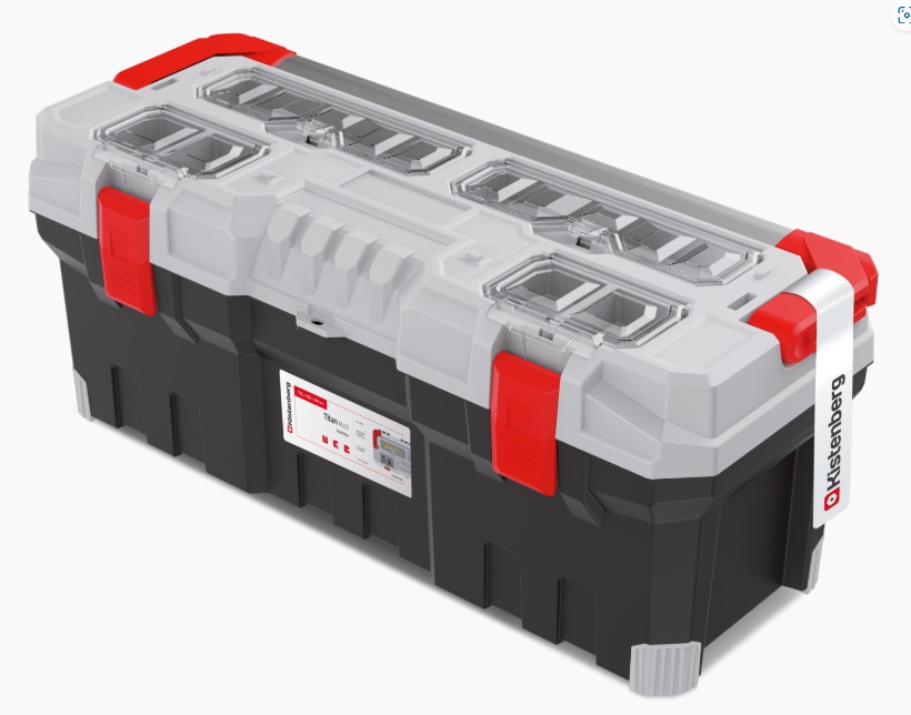Box na nářadí TITAN PLUS TOOLBOX 75 - 752x300x304 s hliníkovým madlem