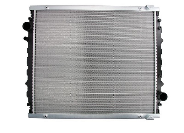 Chladič vody 705x610x58 s rámem MAN L2000, M2000 L/M D0824FL01-D0836LFL05 od 10.1993