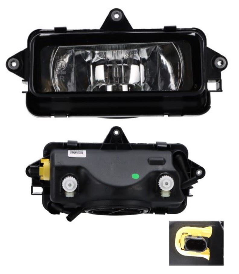 Světlomet přidavný do sluneční clony (H3) P SCANIA L,P,G,R,S Euro 6