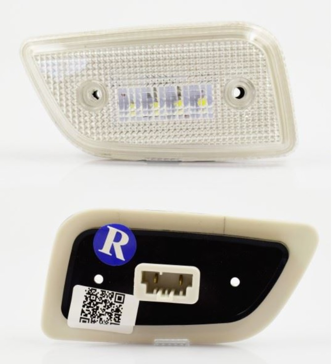 Svítilna poziční do sluneční clony LED MERCEDES Actros, Antos, Arocs