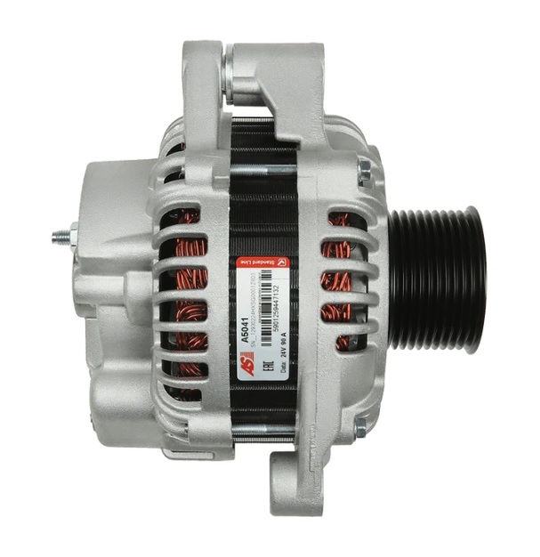 Alternátor 24V/ 90A s řemenicí IVECO E.Star, E.Trakker, E.Tech MP, Stralis, Trakker