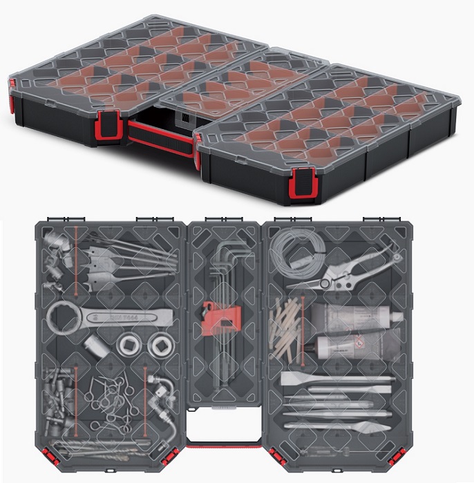 Organizér 577x390x60 TAGER CARBO PLUS 60S LOW