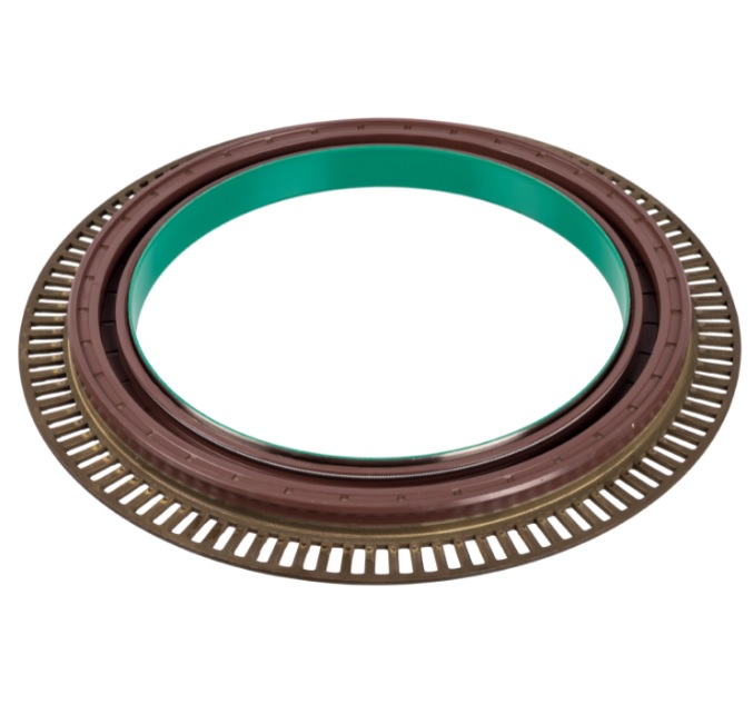 Gufero náboje kola 205/175x139x16,3 s kroužkem ABS ZN L/P MAN TGA, TGM, TGX, TGS, F2000