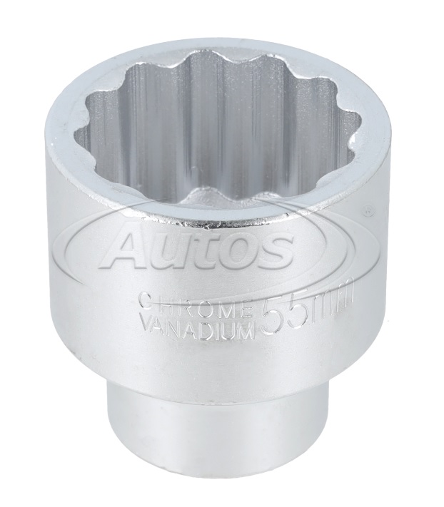 Hlavice nástrčná 1" dvanáctihranná 55 mm