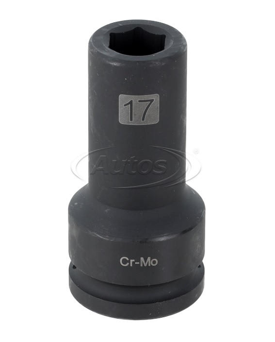 Hlavice úderová 3/4" 17mm prodloužená