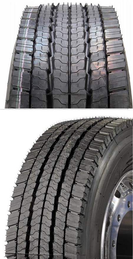 Pnenumatika nákladní - protektor 315/70 R22,5" EX-37 154/150L TL MS 3PMSF/ záběrová