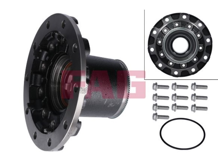 Náboj kola s ložisky 383x82x212,5 MERCEDES TE5/9t ET 120