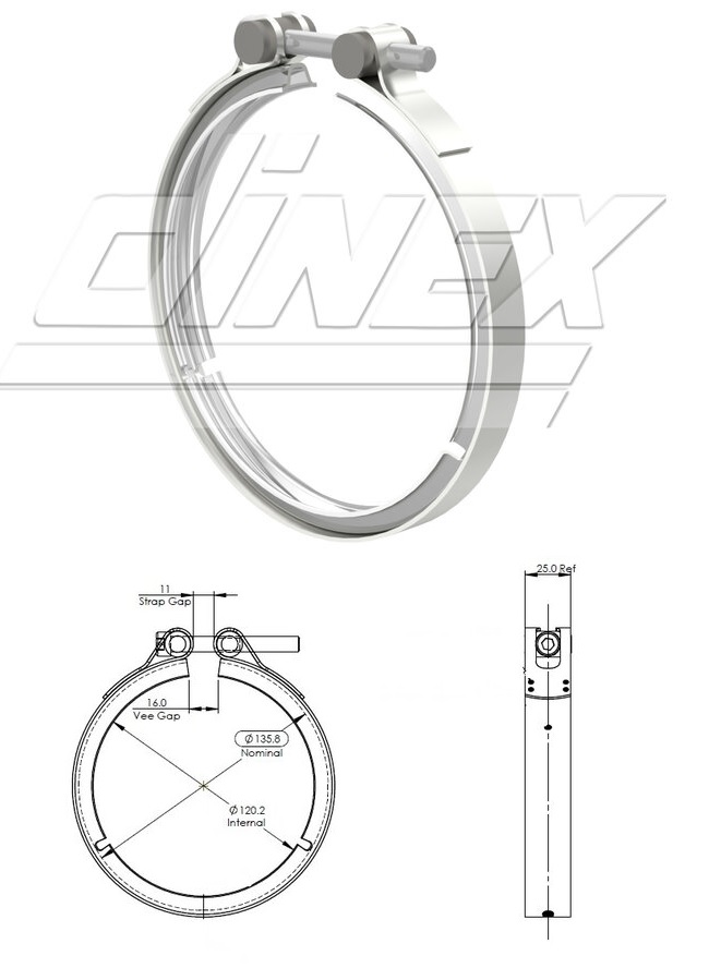 Objímka trubky výfuku IVECO E.Cargo Euro 6 od 2008
