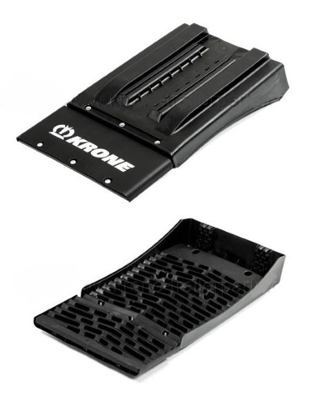 Blatník návěs/ přívěs 930x490/310 L/P KRONE vč. zástěrky a rohože, s nápisem KRONE