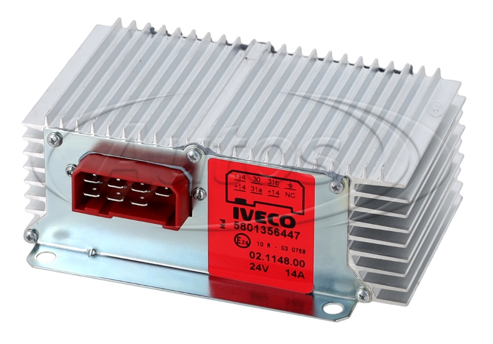 Měnič napětí 24V/14A 7pin IVECO E.Cargo, Stralis, HI-WAY