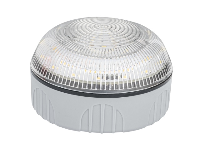 Maják výstřažný 9V FLASHER LED 360° magnetický, bez baterie