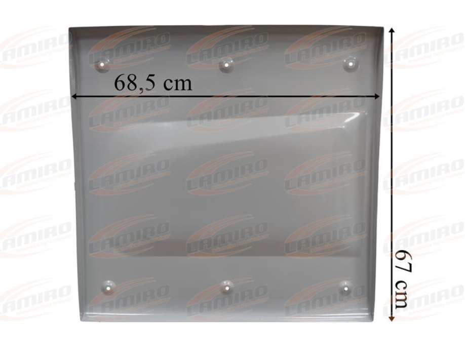 Kryt termoizolační tlumiče výfuku MAN TGX Euro 6