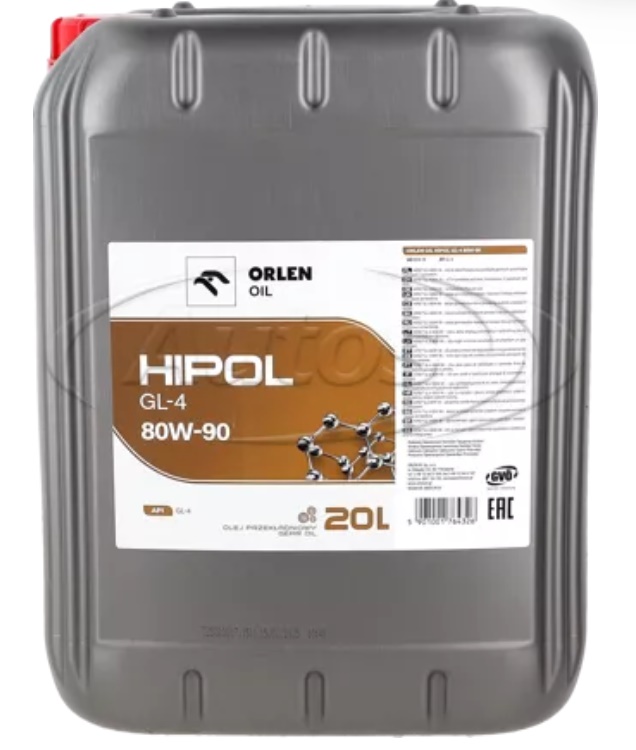 Olej převodový ORLEN PLATINUM HIPOL GL-4 80W-90, 20 l