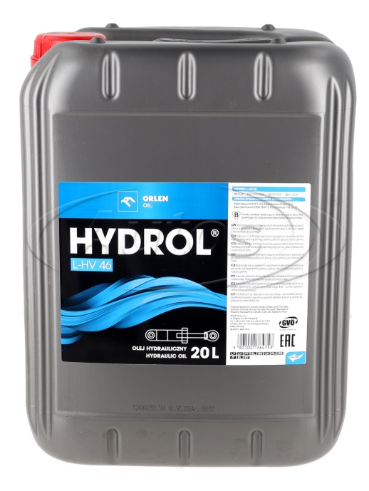 Olej hydraulický ORLEN PLATINUM HYDROL L-HV 46, 20 l