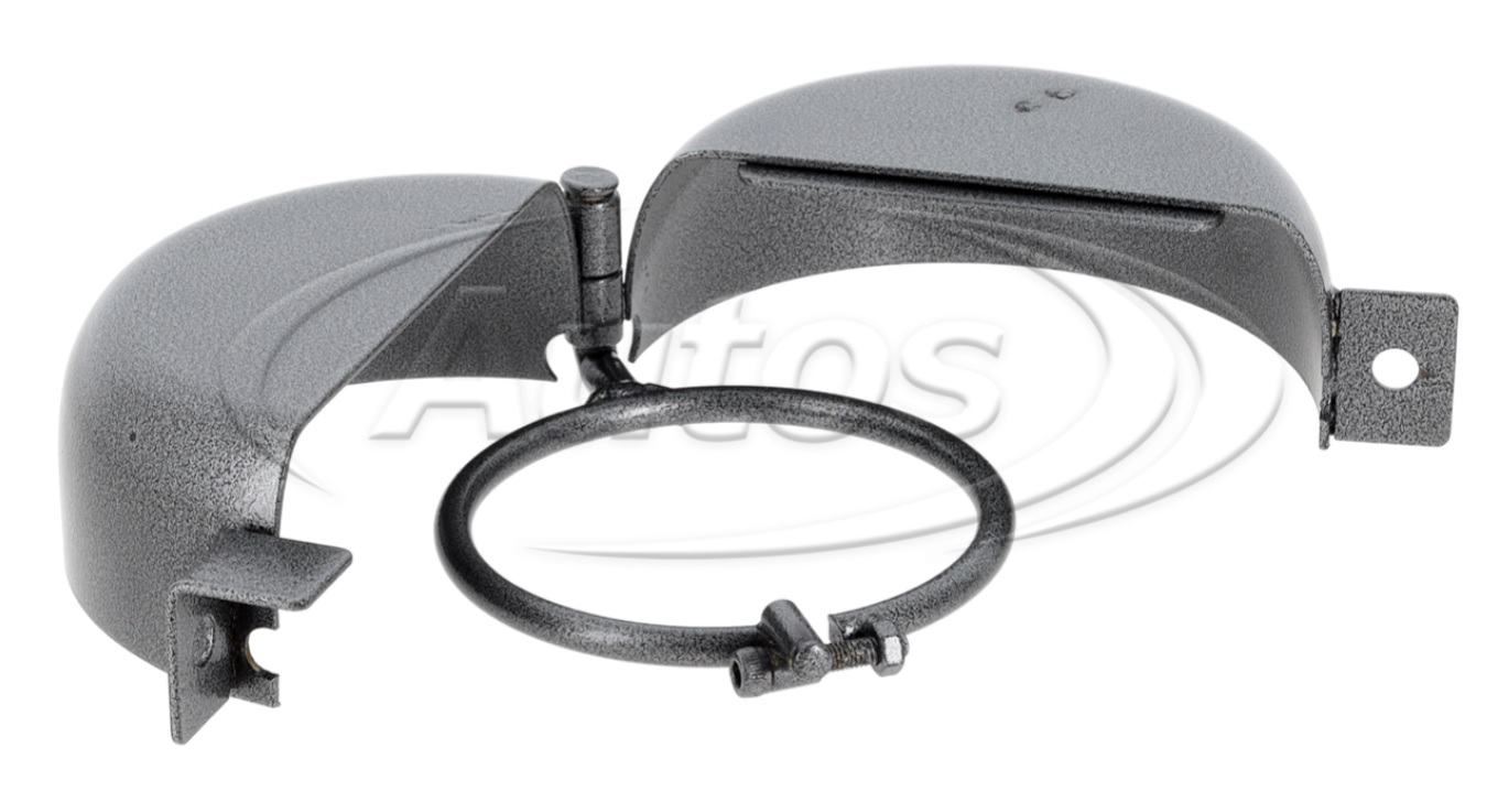 Zábrana bezpečnostní uzávěru palivové nádrže 80mm sklopné víčko - na visací zámek