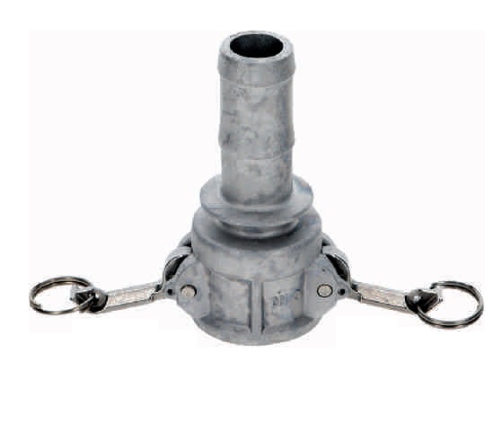 Spojka s vrubovou koncovkou CAMLOCK typ C hliník, závit 1" DN25 16bar