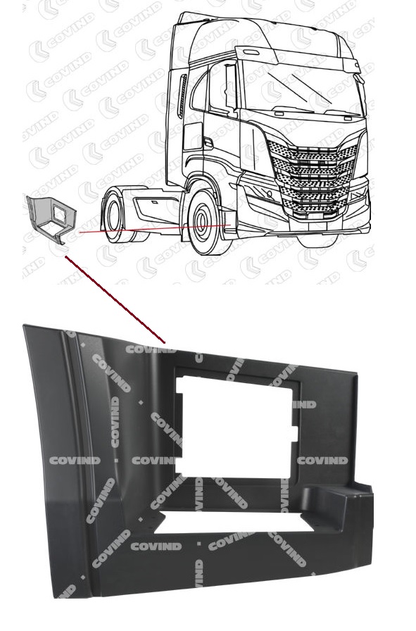 Schod kabiny spodní P IVECO AS/AD-AT S-Way, AS/AD-AT X-Way od 2019