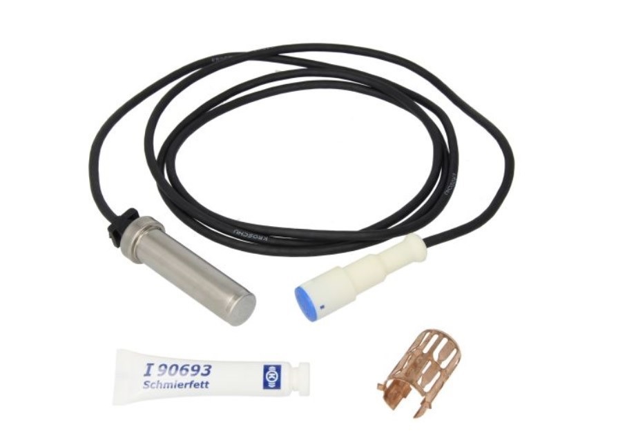 Snímač ABS 1700/1830mm s pouzdrem PN/ZN L/P DAF LF45/LF55, VOLVO FH12,FH16,FM12, FL6, FM9