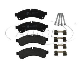 Deska brzdová 29231 Fast 184,2x64,7x22,7 ZN IVECO Daily III, IV