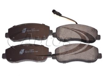 Deska brzdová 25147 Fast 163,6x64,7x18,4 PN RENAULT Master III 2.3D/3.0D, OPEL Movano