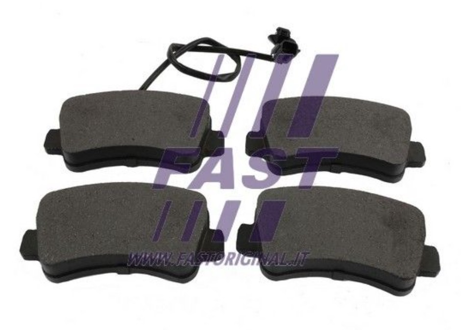 Deska brzdová 25112 Fast 59,8x18,3 ZN RVI Master, OPEL Movano