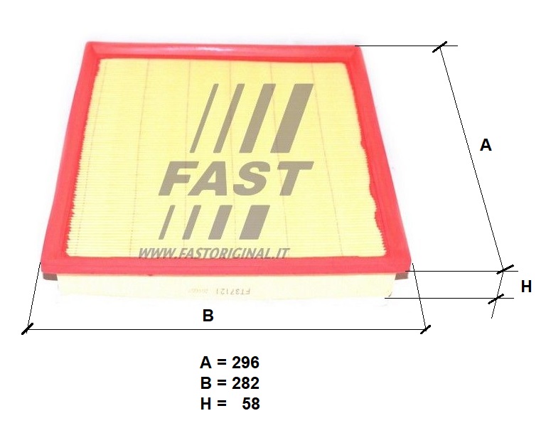 Filtr vzduchu NISSAN Primastar, OPEL Vivaro A, RENAULT Trafic II, VAUXHALL Vivaro