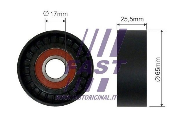 Kladka napínače řemene FIAT Ducato 2.0 JTD, Doblo od 2009,OPEL Combo od 2012
