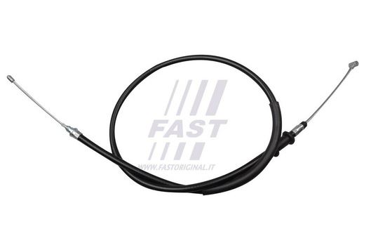 Lanovod ruční brzdy zadní L/P 1410/1075mm PEUGEOT Boxer, CITROEN Jumper, FIAT Ducato