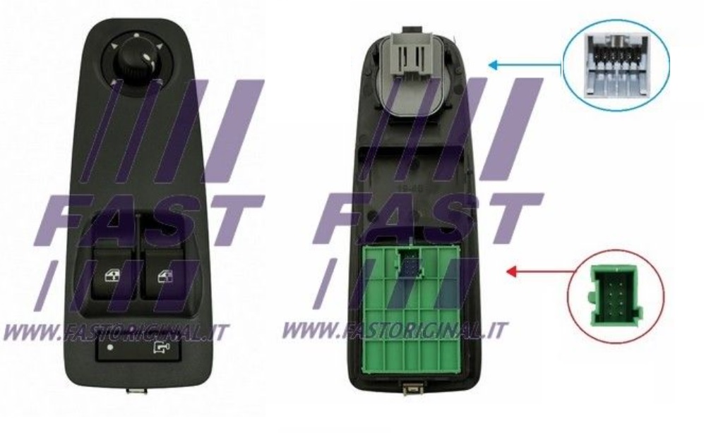 Panel sdružený /okna, zrcadla/ L FIAT Ducato III Van, PEUGEOT Boxer Van, CITROEN Jumper II