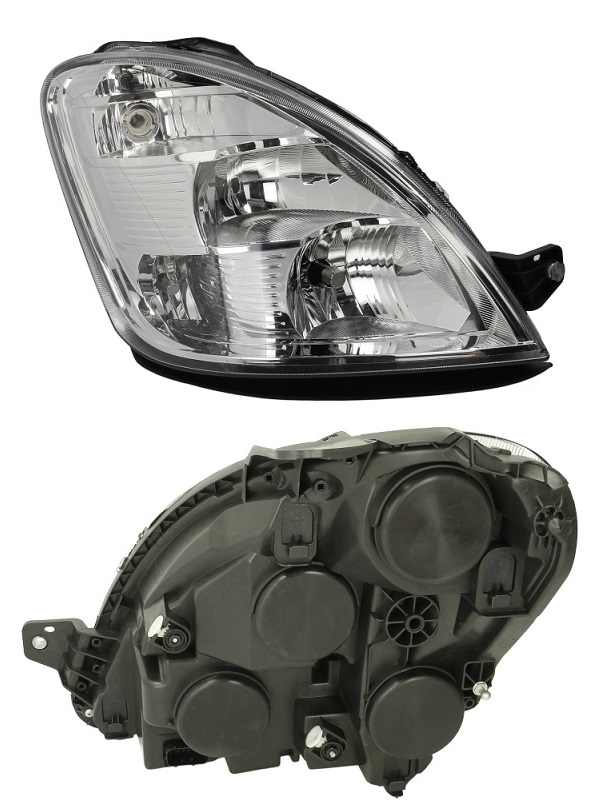 Světlomet hlavní /H1/H7/ s motorkem P IVECO Daily IV od 05.2006 do 08.2011