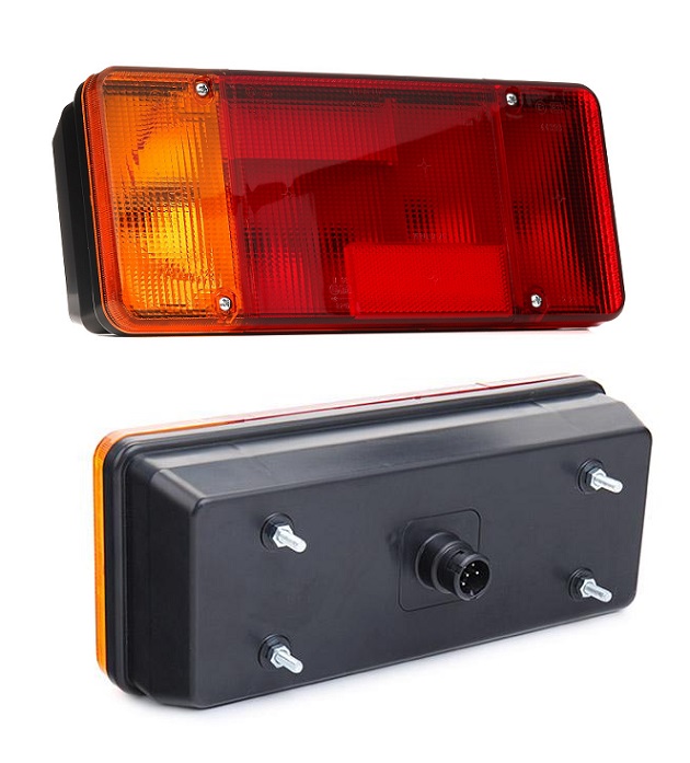 Svítilna zadní 5-dílná s mlhovkou L IVECO Daily III od 2000