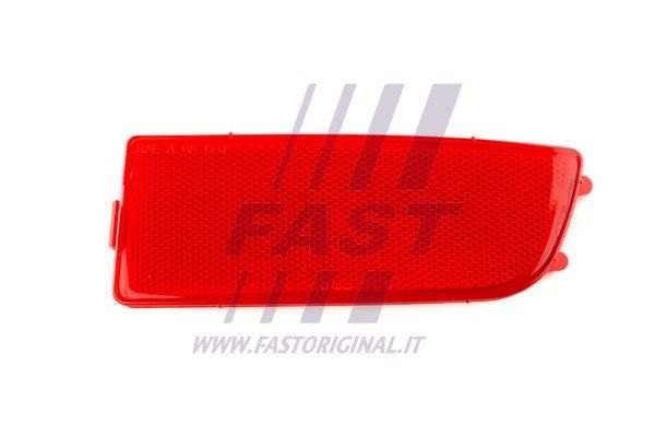 Odrazka zadní červená P MERCEDES Sprinter, VW Crafter Bus