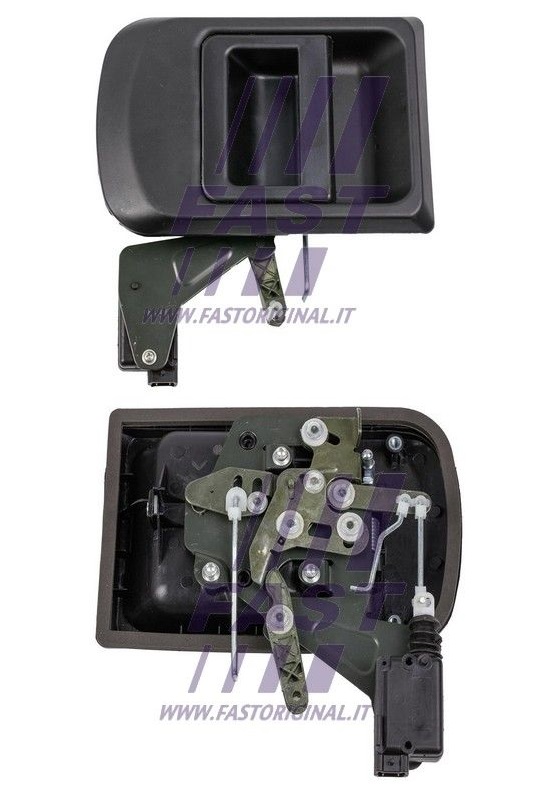 Klika dveří vnitřní/ centrání zamykání zadní P IVECO Daily III